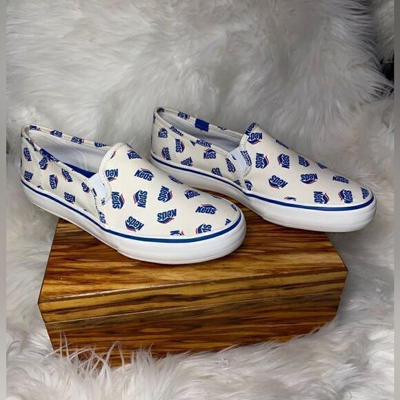 Keds Women's Double Decker Canvas Tossed Wave Sneaker Size 737.5EU - Picture 2 of 9